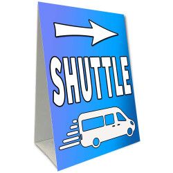 Shuttle Economy A-Frame Sign