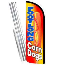 Foot Long Corn Dogs Premium...