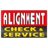 Alignment Check & Service Premium 3x5 Flag OR Optional Flag with Mounting Kit