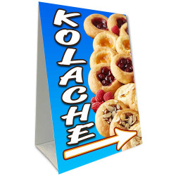 Kolache Economy A-Frame Sign