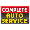 Complete Auto Service Premium 3x5 Flag OR Optional Flag with Mounting Kit