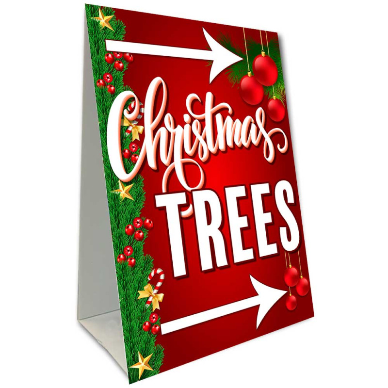 Christmas Trees Economy A-Frame Sign