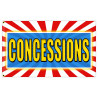 Concessions Premium 3x5 Flag OR Optional Flag with Mounting Kit