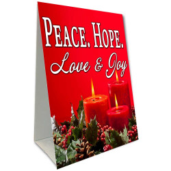 Peace Hope Love Joy Advent...