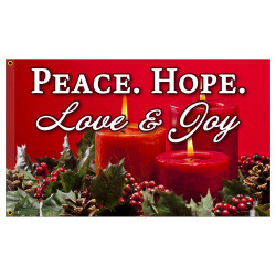 Peace Hope Love Joy Advent...