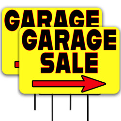 Garage Sale - Yellow 2 Pack...