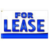 For Lease - Blue Premium 3x5 Flag OR Optional Flag with Mounting Kit