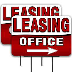 Leasing Office - Red 2 Pack...