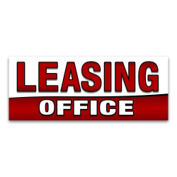 Leasing Office - Red Vinyl...