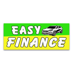 Easy Finance Vinyl Banner...