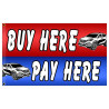 Buy Here Pay Here Premium 3x5 Flag OR Optional Flag with Mounting Kit